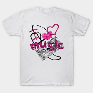 I Love Music T-Shirt